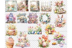 Easter Pastel Clipart, Cottagecore Clipart, GlamArtZhanna, Farmhouse PNG Set, Easter Clipart Bundle, Easter Bunny PNG Bundle, Easter Kitchen PNG, Easter Shop Clipart, Cute Easter Clipart Set, Spring PNG Collection