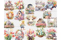 Easter Pastel Clipart, Cottagecore Clipart, GlamArtZhanna, Farmhouse PNG Set, Easter Clipart Bundle, Easter Bunny PNG Bundle, Easter Kitchen PNG, Easter Shop Clipart, Cute Easter Clipart Set, Spring PNG Collection