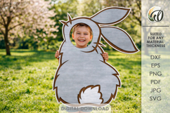 Easter Photo Booth Prop Laser cut. Easter SVG Product Image 1