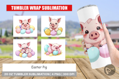 Tumbler Easter Pig Product Image 1