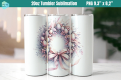 Pink Easter 20 OZ Skinny Tumbler Sublimation Product Image 1