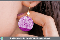 GorgeousEaster Round Earrings design.