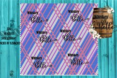 Easter 4 Color Plaid SS16 30oz Rhinestone Pattern, PNG Product Image 1