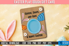 Easter Play Dough Gift Card | Greeting Card | Easter Gift Product Image 1