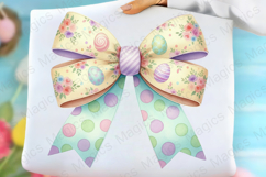 Easter PNG Easter Egg Coquette Bow Product Image 1