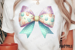 Easter PNG Egg Coquette Bow Product Image 3