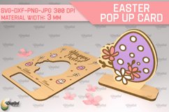 Easter Pop Up Cards Laser Cut Bundle. Greeting Cards SVG Product Image 7