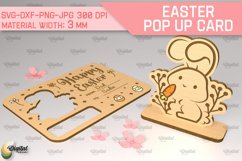 Easter Pop Up Cards Laser Cut Bundle. Greeting Cards SVG Product Image 8