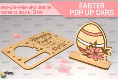 Easter Pop Up Cards Laser Cut Bundle. Greeting Cards SVG Product Image 9