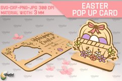 Easter Pop Up Cards Laser Cut Bundle. Greeting Cards SVG Product Image 10