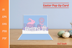 Easter Pop-up Card - Paper Cut SVG 2 Product Image 1