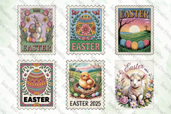 Easter Postage Stamp Sublimation Bundle Product Image 3