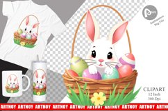 Easter Rabbit Clipart Product Image 1