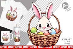 Easter Rabbit Clipart Product Image 1