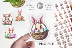 Easter Rabbit Sticker Product Image 1