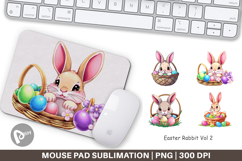 Mouse Pad Easter Rabbit Product Image 1