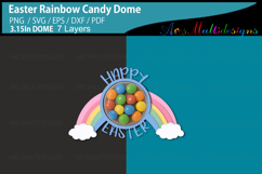 Happy Easter Rainbow Candy Dome Product Image 3