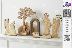 Easter Resurrection Scene Laser Cut | Holy Week | Religious Product Image 1