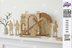 Easter Resurrection Scene Laser Cut | Holy Week | Religious Product Image 1