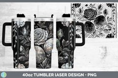 GorgeousEaster Laser 40oz Tumbler design.