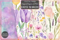 Easter Seamless Digital Paper Product Image 1