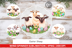 Wind Spinner Easter Sheep Product Image 1