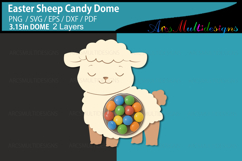 Easter Sheep Candy Dome Product Image 2