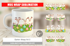 Mug Wrap Easter Sheep Product Image 1