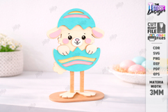 Easter Shelf Sitters Laser Cut Bundle | Easter Decor SVG Product Image 4