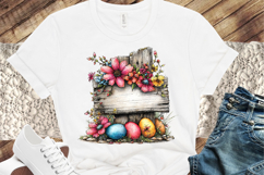 Easter Sign Board Clipart Product Image 3