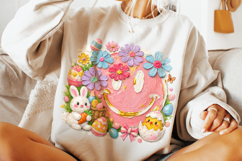 Smiley Face Easter PNG, Bunny Easter PNG, Easter Egg PNG Product Image 5