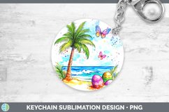 GorgeousEaster Splash Keychain design.