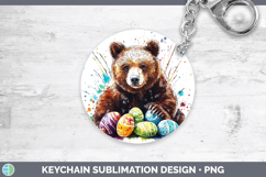 GorgeousEaster Splash Keychain design.