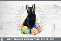 GorgeousEaster Splash Wind Spinner design.