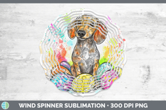 GorgeousEaster Splash Wind Spinner design.