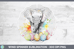 GorgeousEaster Splash Wind Spinner design.