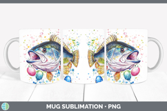 GorgeousEaster Splash Mug Wrap design.