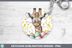 GorgeousEaster Splash Keychain design.