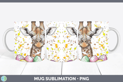 GorgeousEaster Splash Mug Wrap design.