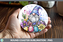 GorgeousEaster Splash Round Coaster design.