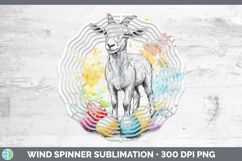 GorgeousEaster Splash Wind Spinner design.