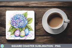 GorgeousEaster Splash Square Coaster design.