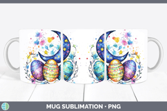GorgeousEaster Splash Mug Wrap design.