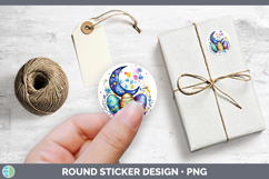 GorgeousEaster Splash Stickers design.