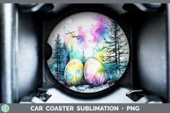 GorgeousEaster Splash Car Coaster design.