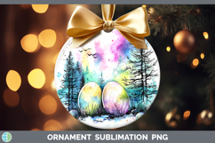 GorgeousEaster Splash Ornament design.