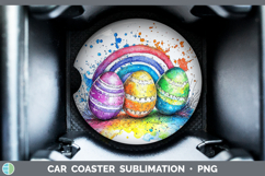 GorgeousEaster Splash Car Coaster design.