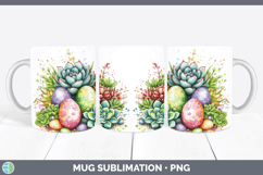 GorgeousEaster Splash Mug Wrap design.