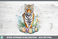 GorgeousEaster Splash Wind Spinner design.