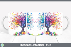 GorgeousEaster Splash Mug Wrap design.